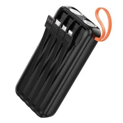 Picture of Hoco J151A Power Bank 20000 mAh Supercharge 22.5W J151 | 10000mAh Powerbank PD3.0 & QC3.0 Fast Charging -Black