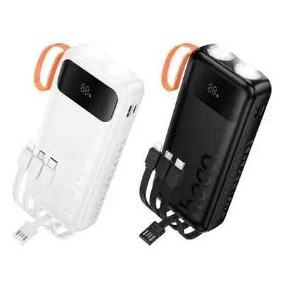Picture of Hoco J151A Power Bank 20000 mAh Supercharge 22.5W J151 | 10000mAh Powerbank PD3.0 & QC3.0 Fast Charging -Black