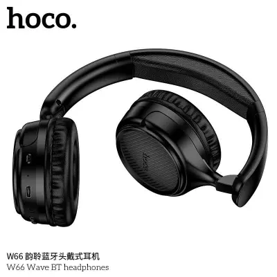 Picture of HOCO W66 Wireless Bluetooth Headphones -Black
