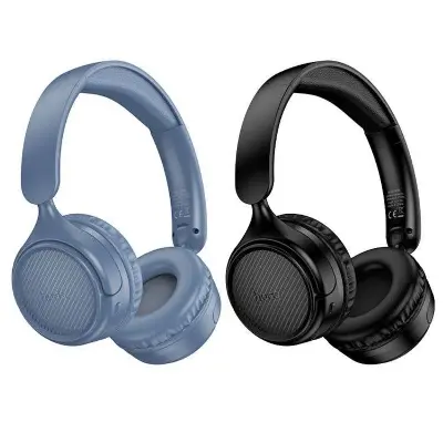 Picture of HOCO W66 Wireless Bluetooth Headphones -Black