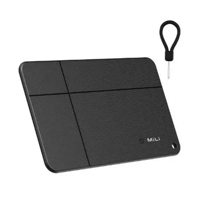 Picture of MiLi MiCard Duo Smart Wireless Rechargeable Card Bluetooth Item Finder (iOS or Android Compatible)tracker -Black