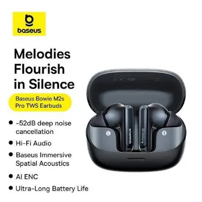 Picture of Baseus Bowie M2s Pro TWS Earbuds -Black