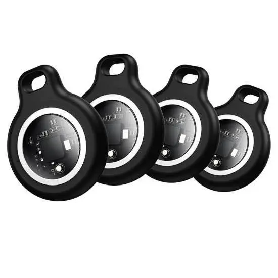 Picture of E91 Tiger smart positioning anti-loss device set (4 pieces) -Black