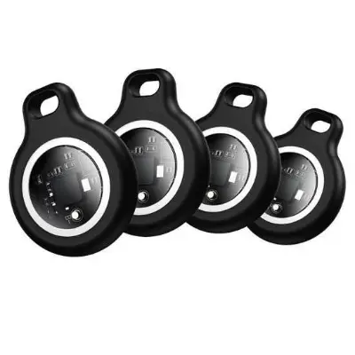 Picture of E91 Tiger smart positioning anti-loss device set (4 pieces) -Black