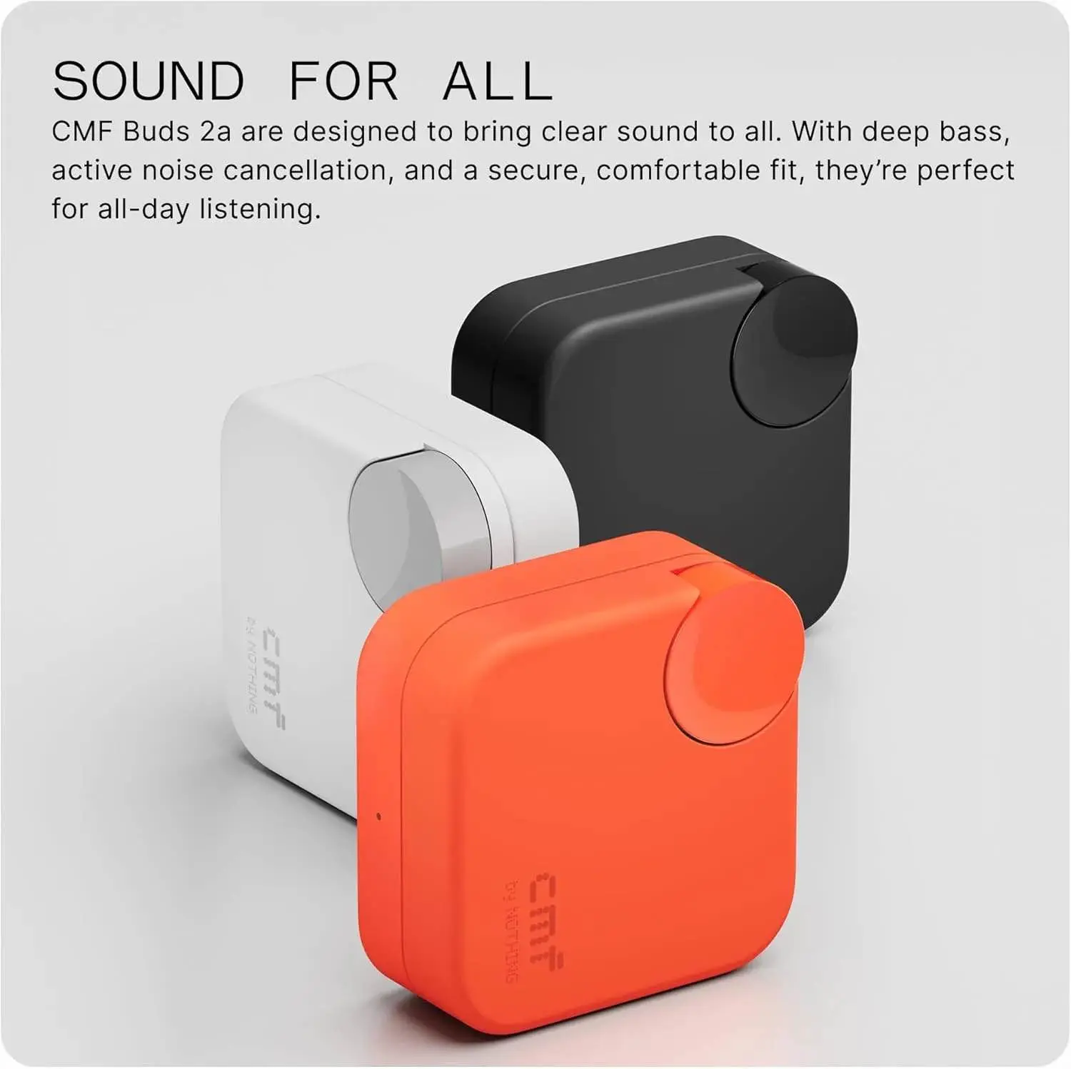 Picture of Nothing CMF Buds 2a ANC Earbuds -Black