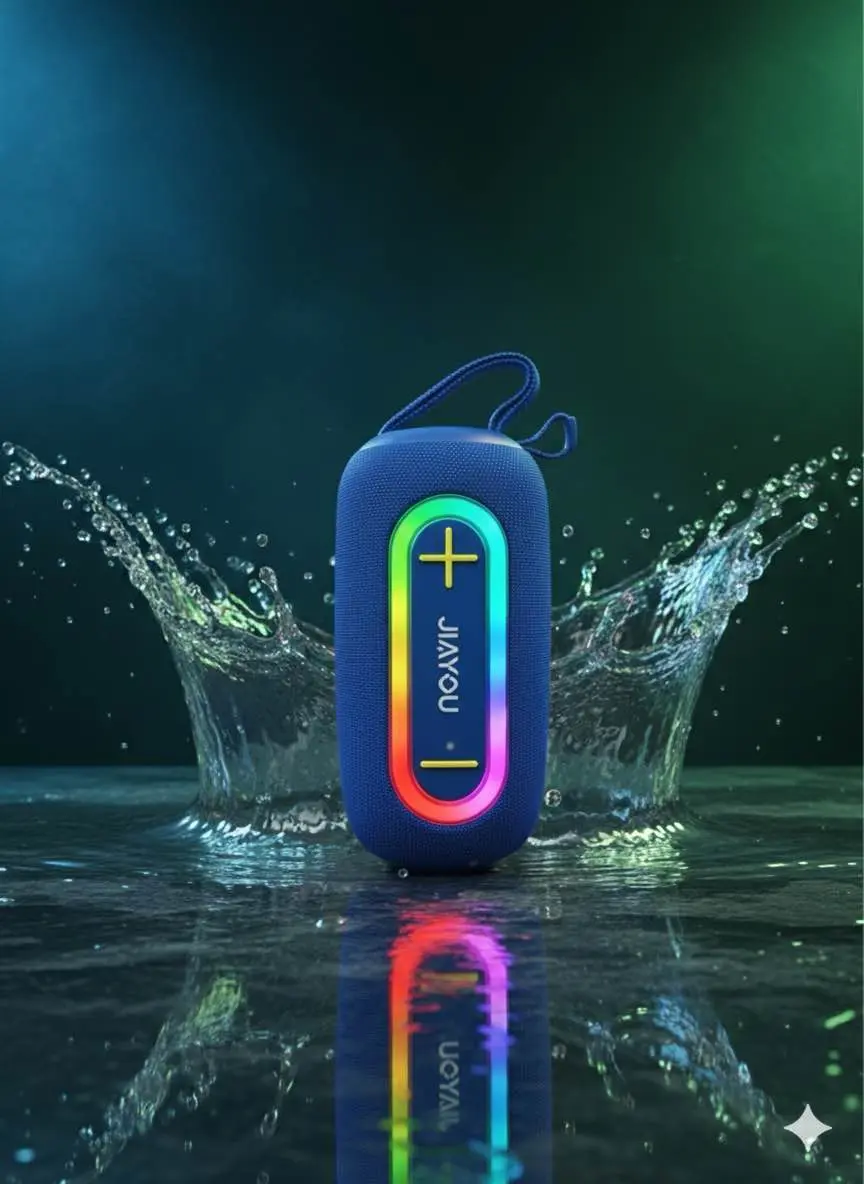 Picture of JIAYOU Sonic 6 Bluetooth Speaker – Powerful 16W Sound, 6-Hour Playback, USB-C Charging