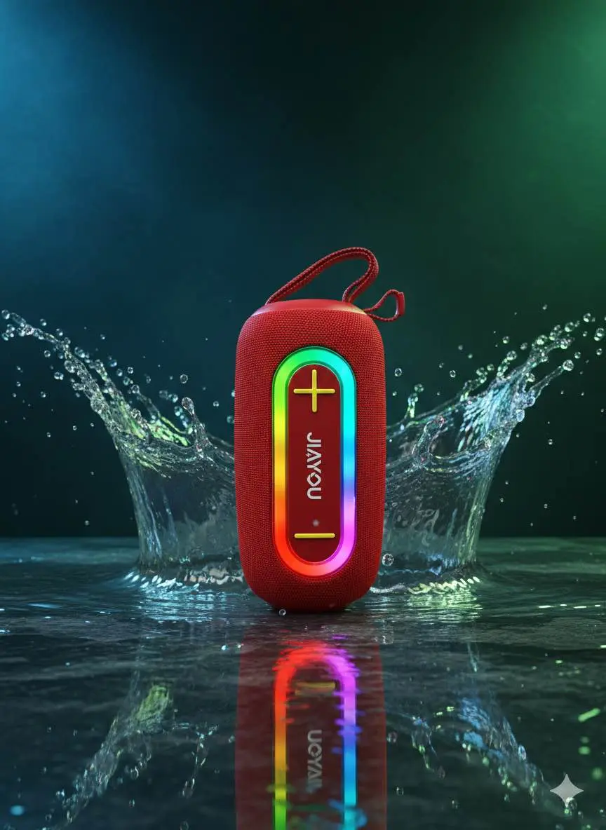 Picture of JIAYOU Sonic 6 Bluetooth Speaker – Powerful 16W Sound, 6-Hour Playback, USB-C Charging