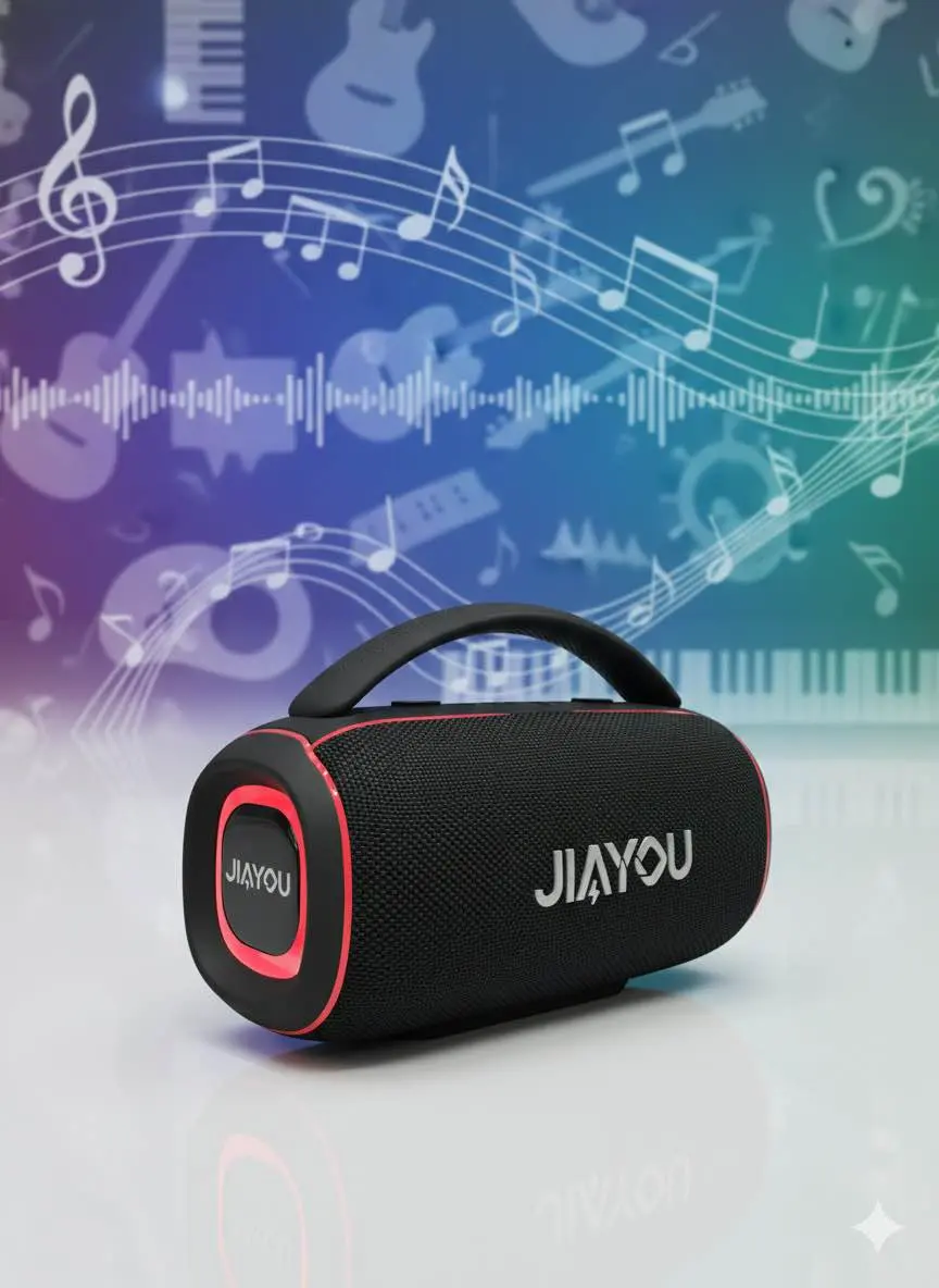 Picture of JIAYOU BOMBOX BM20 – 50W Bluetooth Speaker with Deep Bass & 8-Hour Battery