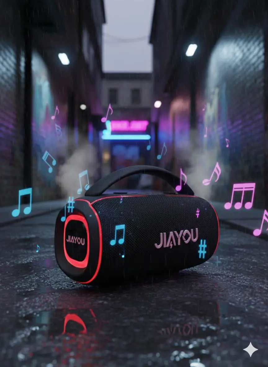 Picture of JIAYOU BOMBOX BM20 – 50W Bluetooth Speaker with Deep Bass & 8-Hour Battery