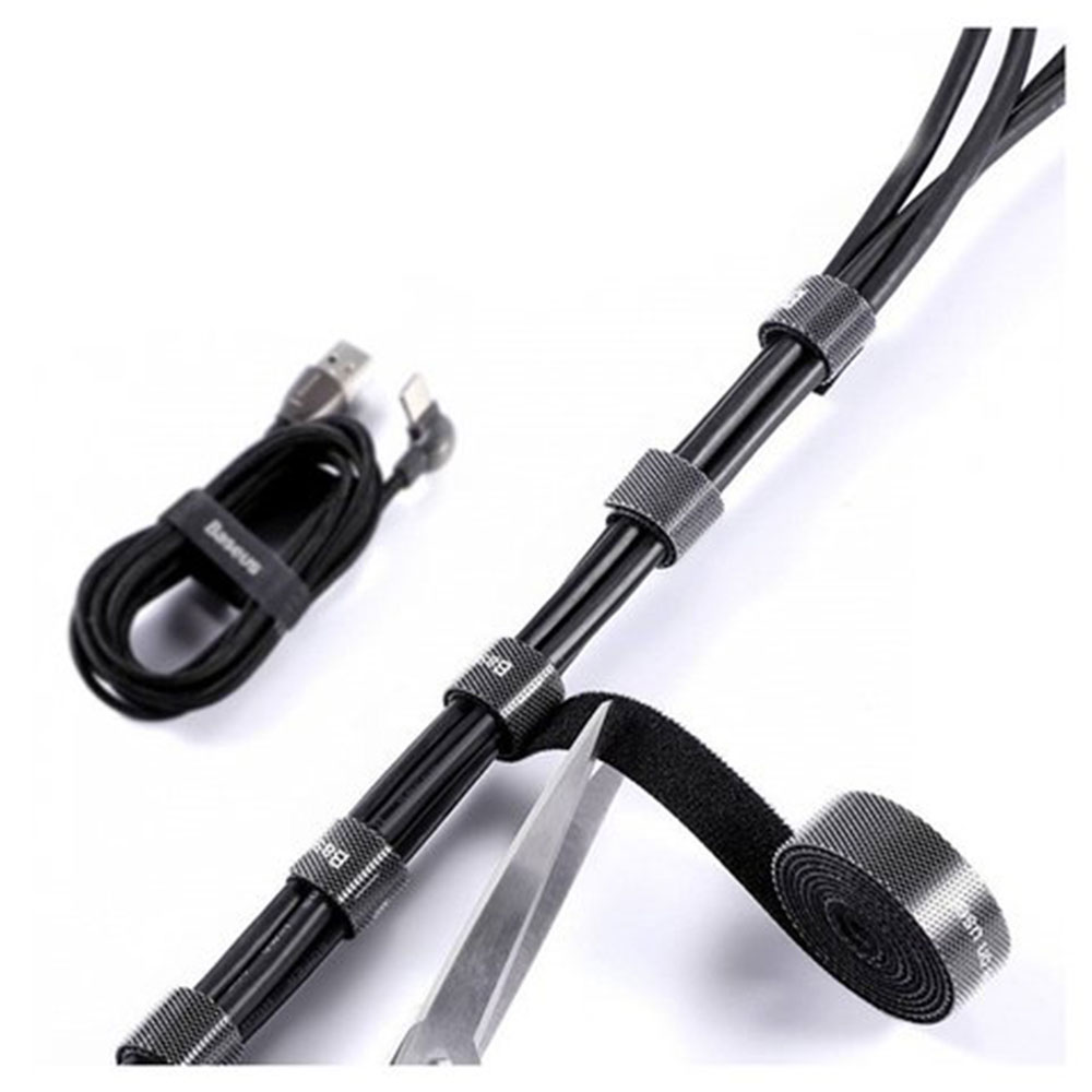 Picture of Baseus Cable Organizer Wire Winder USB Cable Management Charger Protector for Ip Mouse Earphone Cable Holder Cord Protection (1 Meter)