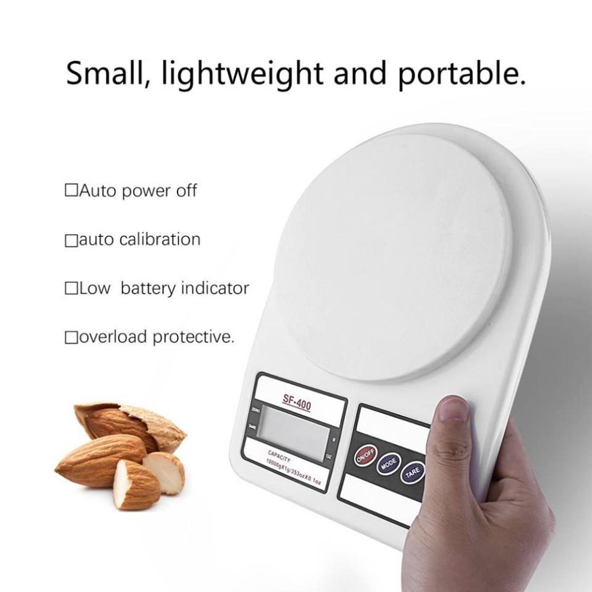 Picture of Kitchen Digital Weight Scale Lcd Display -White