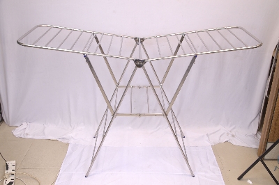 Picture of SKB Heavy Full SS Clothes Drying Rack -Silver