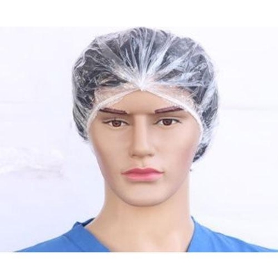 Picture of Transparent Terry Lined Shower Cap for Women 10 pic set