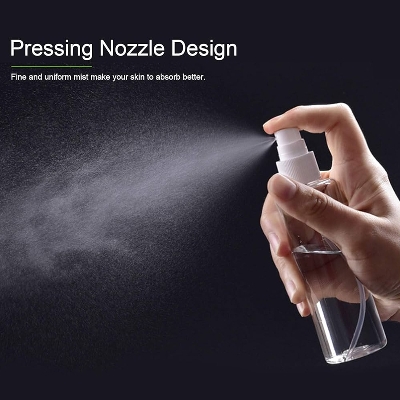 Picture of SPRAY BOTTLE 100ML CAPACITY CRYSTAL CLEAR BOTTLE