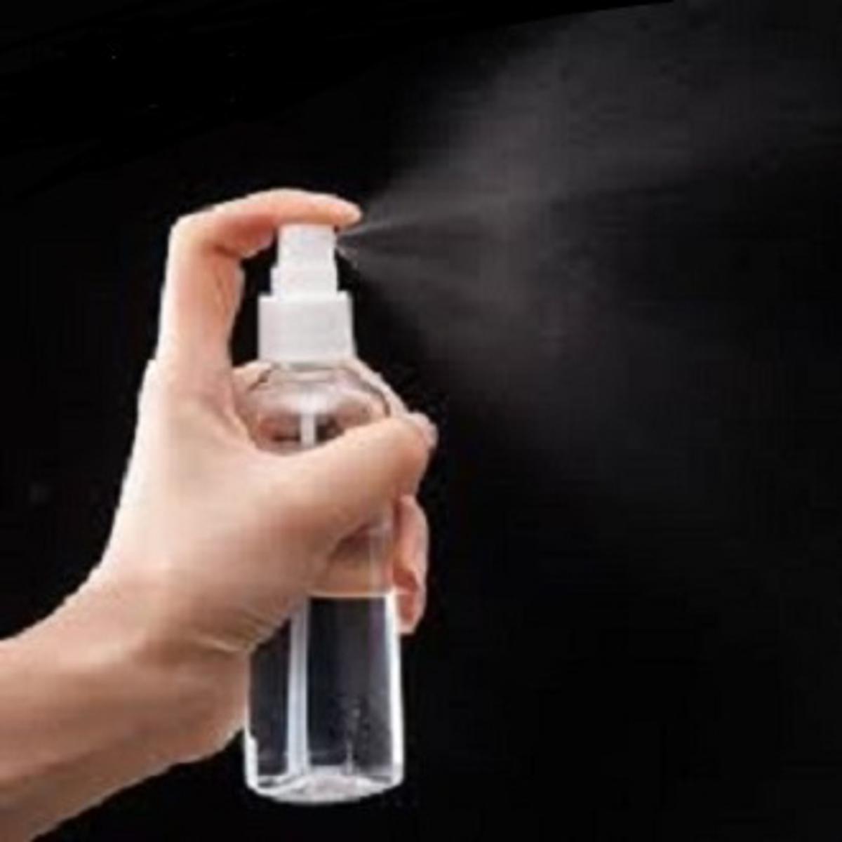 Picture of SPRAY BOTTLE 100ML CAPACITY CRYSTAL CLEAR BOTTLE