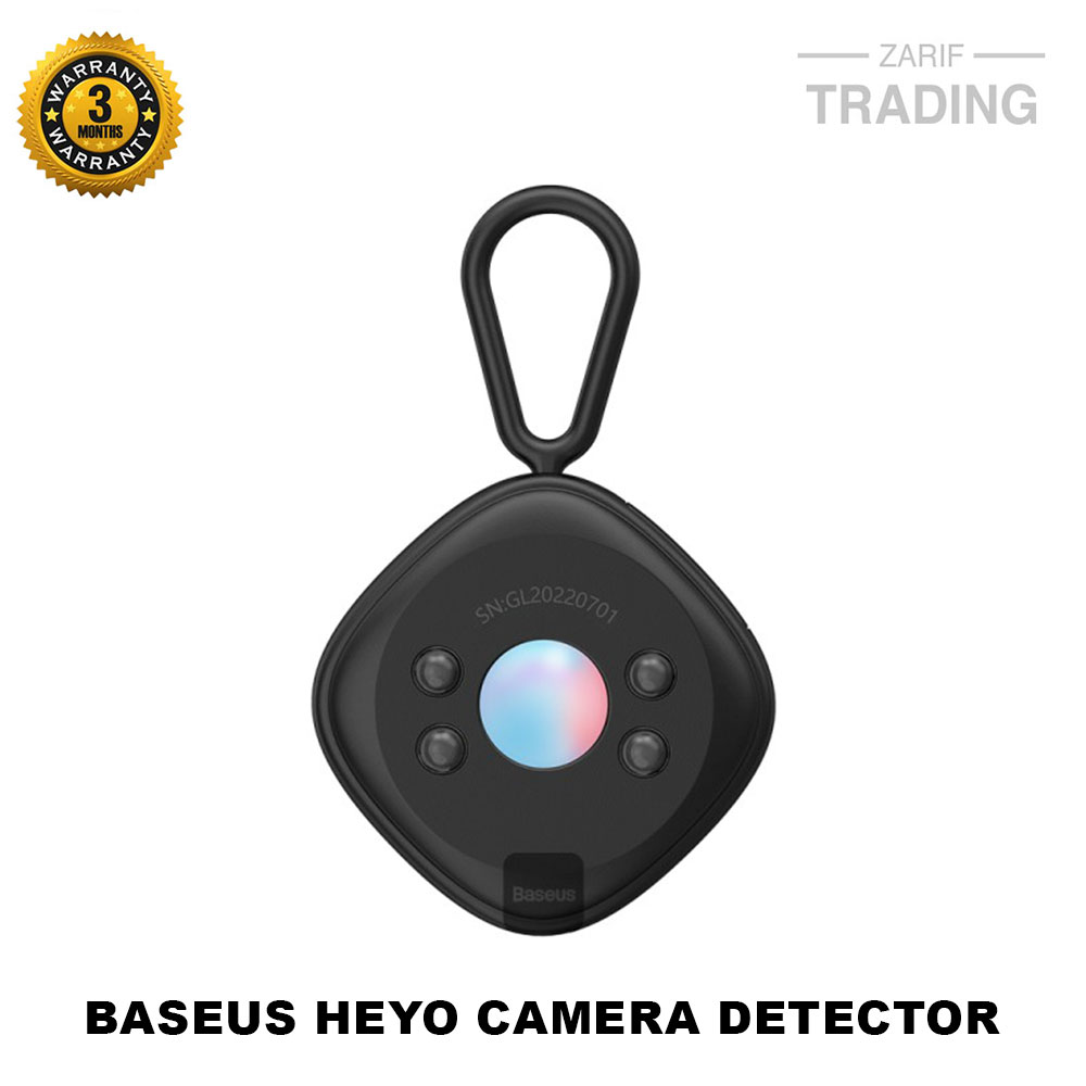 Picture of Baseus Heyo Camera Detector Mini Travel Hotel Hidden Camera Finder Spy Camera Infrared Detector (Black)