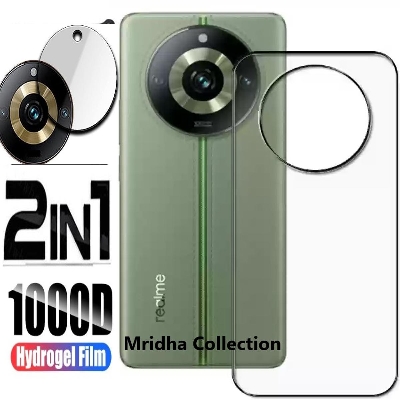 Picture of 2in1 Back Protector Combo Pack for Realme 11 Pro 5G (Back Hydrogel Poly Protector+Camera Lens Protector)