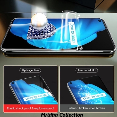 Picture of Realme 10 Pro+ 5G / Realme 10 Pro Plus 5G TPU Protective Film Hydrogel Front Poly Protector Screen Protector Anti-Shatter / High Definition (Front Poly)