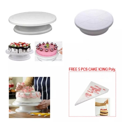 Picture of Turn Table + 5 pcs poly -White