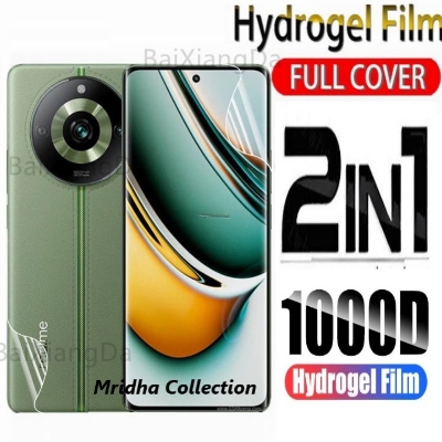 Picture of 2in1 Protector Combo Pack for Realme 11 Pro+ 5G / Realme 11 Pro Plus 5G (Front Hydrogel Protector Poly+Back Hydrogel Protector Poly)