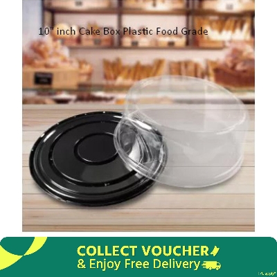 Picture of 10" inch Round Shape Food Grade Plastic Cake Box