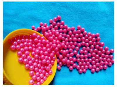 Picture of Purple Color Pearls / Sprinkle / Cake Decoration / Sugar Ball 25 gm