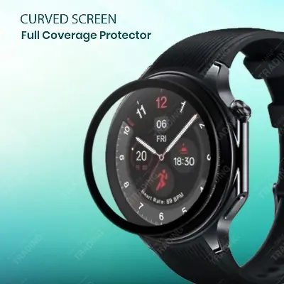 Picture of One plus watch 2 Smart Watch Full Coverage Plastic Screen Protector (1 Psc)