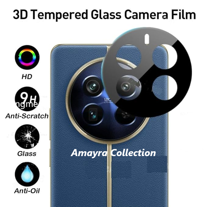 Picture of 2in1 Back Protector Combo Pack for Realme 12 Pro+ 5G / Realme 12 Pro Plus 5G (Back Hydrogel Poly Protector+9h Camera Lens Protector)