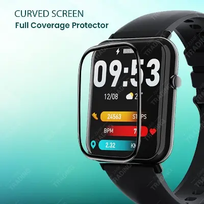 Picture of QCY WATCH GS Smart Watch Full Coverage Plastic Screen Protector (1 Psc)