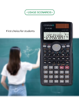 Picture of Fx-991MS C-T Plus Scientific Calculator For Students Black