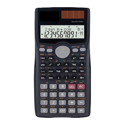 Picture of Fx-991MS C-T Plus Scientific Calculator For Students Black