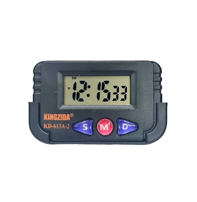 Picture of Kenko-613d Table Clock Digital Car Clock And StopWatch (Calendar Display) - Wall Clock - wall clock 