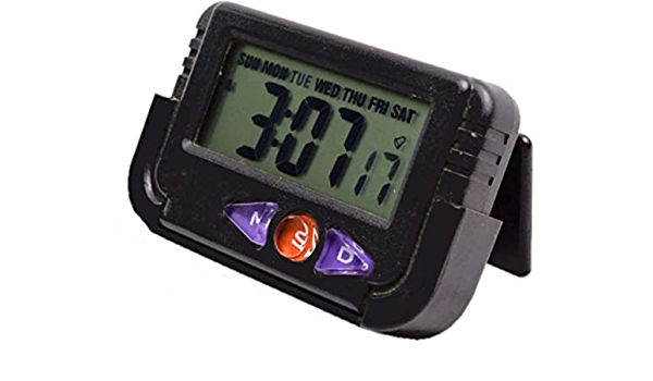 Picture of Kenko-613d Table Clock Digital Car Clock And StopWatch (Calendar Display) - Wall Clock - wall clock 