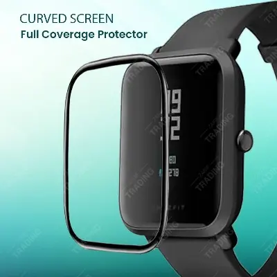 Picture of AMAZFIT BIP Smart Watch Full Coverage Plastic Screen Protector (1 Psc)