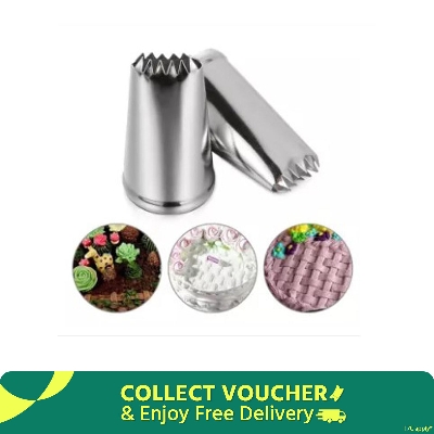 Picture of Basket  Nozzle 1 piece Stainless Steel For Cake Decoration (Model: Basket) -Silver