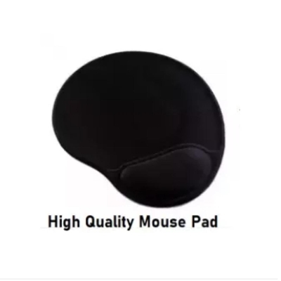 Picture of Gel Mouse Pad - Black -Black