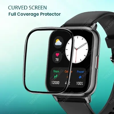 Picture of AMAZFIT POP 2 Smart Watch Full Coverage Plastic Screen Protector (1 Psc)