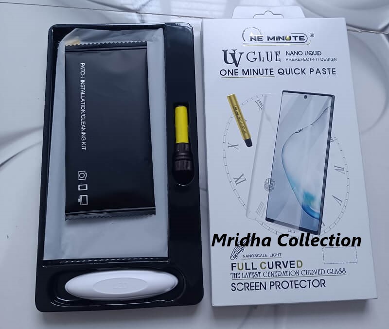 Picture of 2in1 Protector Combo Pack for Realme 12 Pro 5G (A+ GRADE) UV Glass Screen Protector+9h Camera Glass Protector