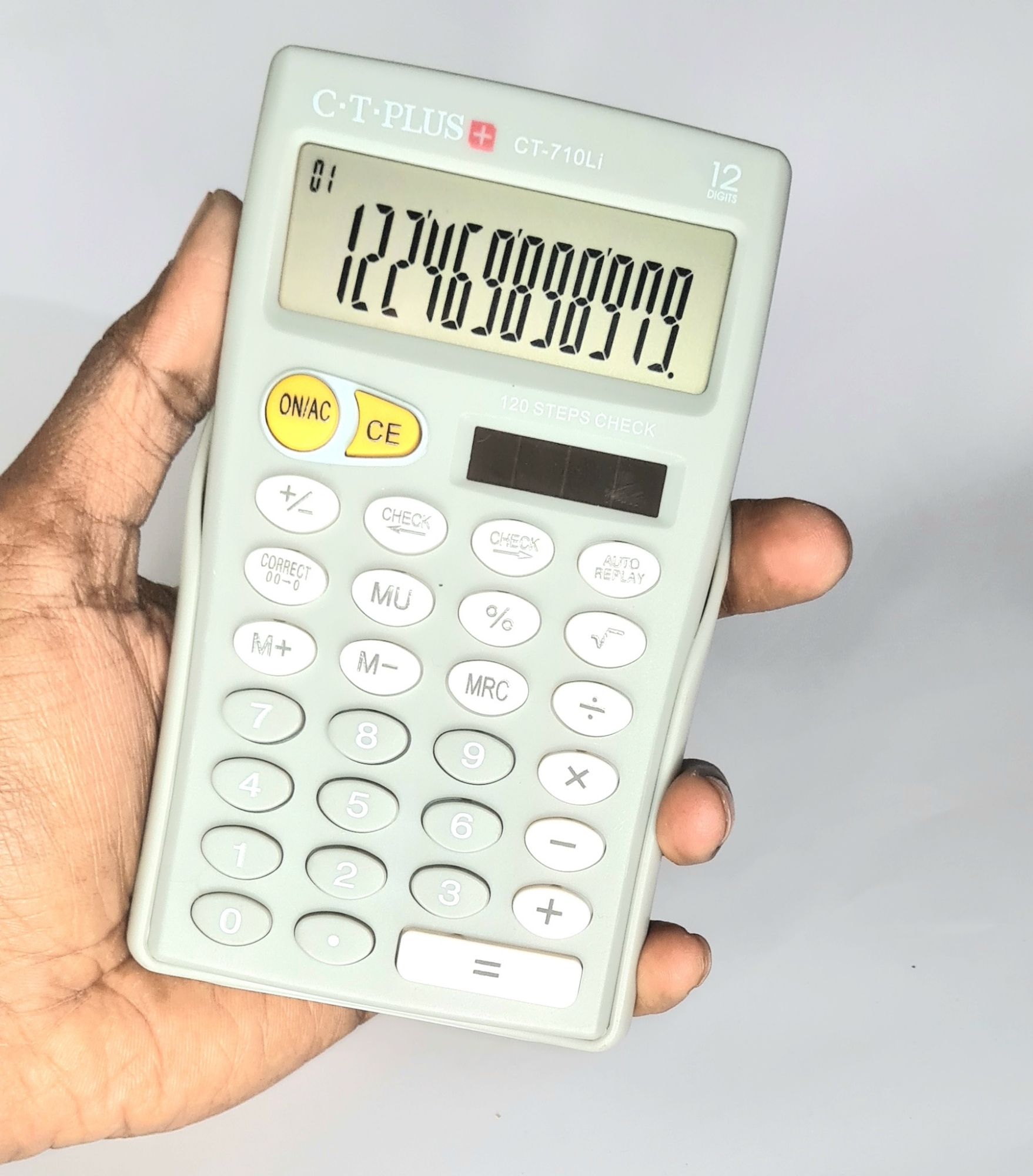 Picture of C-T-PLUS Student Size Calculator CT 710Li Grey