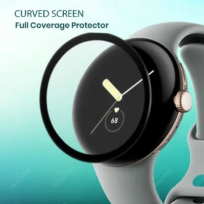 Picture of GOOGLE PIXEL Smart Watch Full Coverage Plastic Screen Protector (1 Psc)