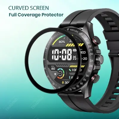 Picture of Haylou Solar Pro Smart Watch Full Coverage Plastic Screen Protector (1 Psc)