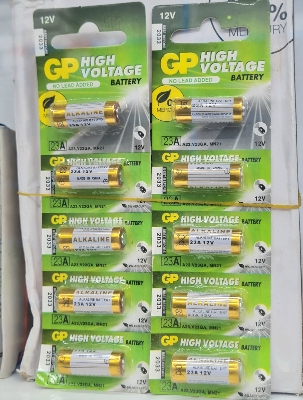 Picture of 1PCS Wireless Door Bell battery 12V GP 23A High Voltage Alkaline Battery Used for Remote Control/doorbell/Alarm Multicolor