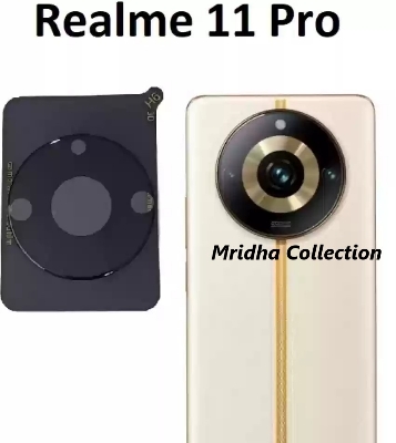 Picture of Realme 11 Pro+ 5G / Realme 11 Pro Plus 5G Back 9H Full Camera Lens Protector Rear 9H 3D Camera Lens Protector,Upgraded HD,Clear Scratch Resistant [With Photo Friendly Flash Cut]
