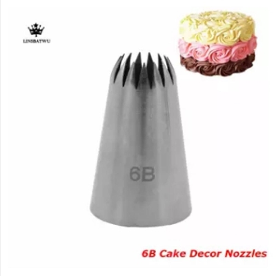 Picture of cake Decoration 6B nozzle -Silver