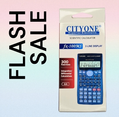 Picture of CITYONE FX-100MS Scientific Calculator For Students Black