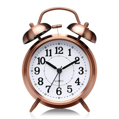 Picture of Best Quality Metal Alarm Clock With Light and Bell 