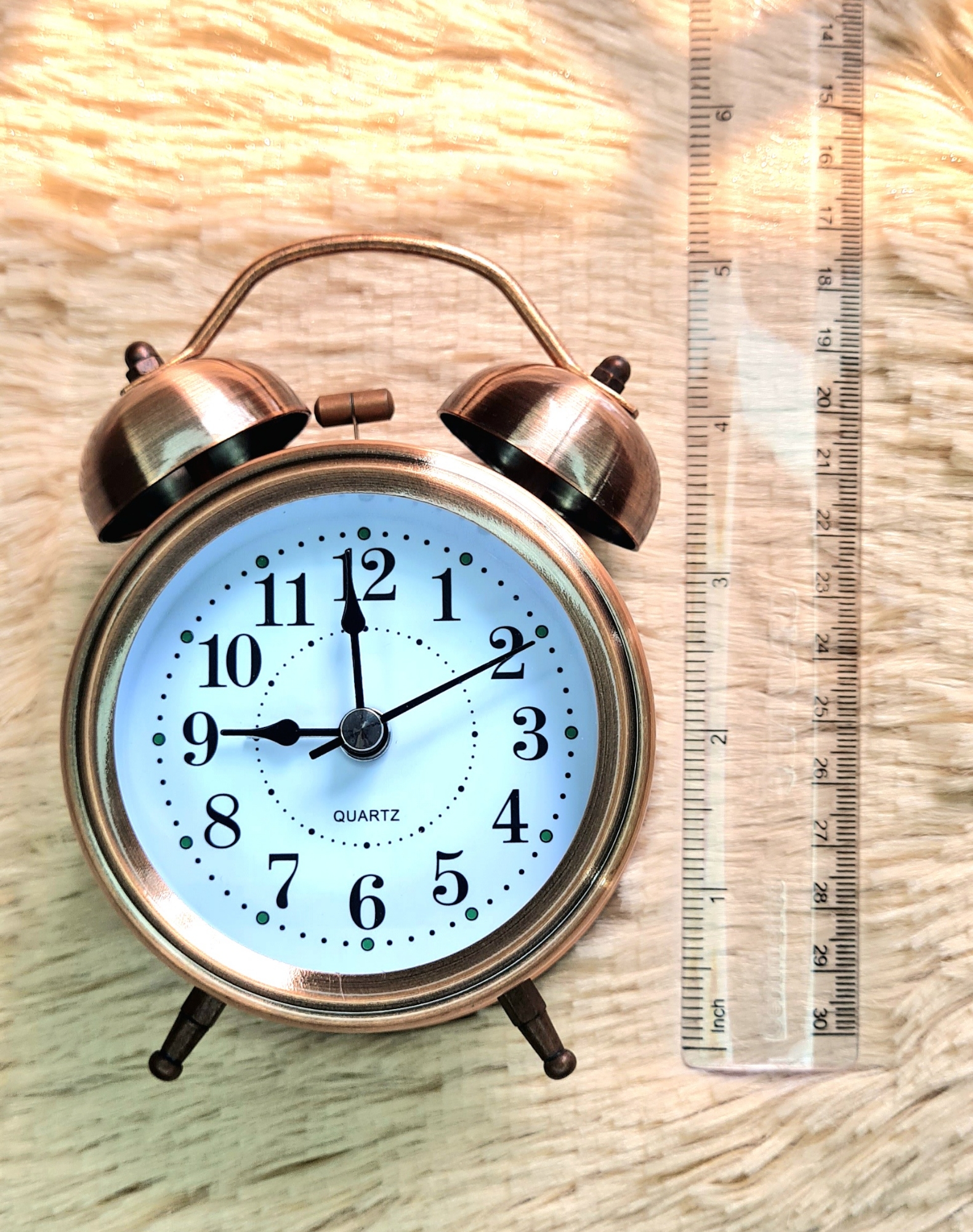 Picture of Best Quality Metal Alarm Clock With Light and Bell 