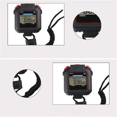 Picture of Stopwatch KK-5898 is an Electronic Stopwatch Suitable for the laboratories & Playgrounds of schools, colleges, universities & polytechnics to measure time intervals. Black