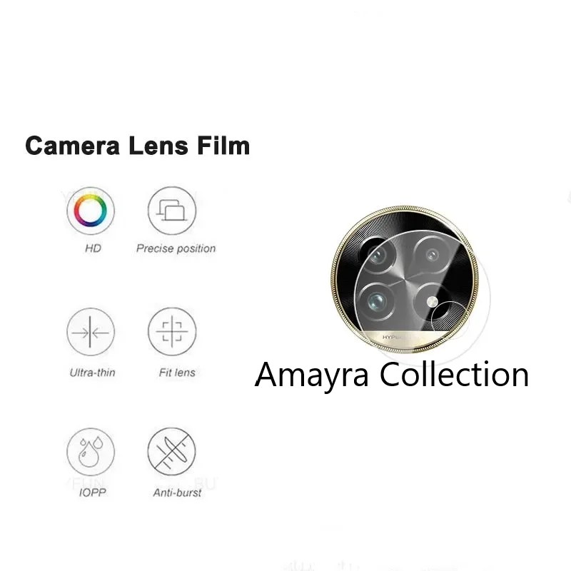 Picture of 3in1 Protector Combo Pack for Realme 13 Pro 5G (Front Hydrogel Screen Protector Poly + Back Hydrogel Poly Protector + Camera Lens Protector)