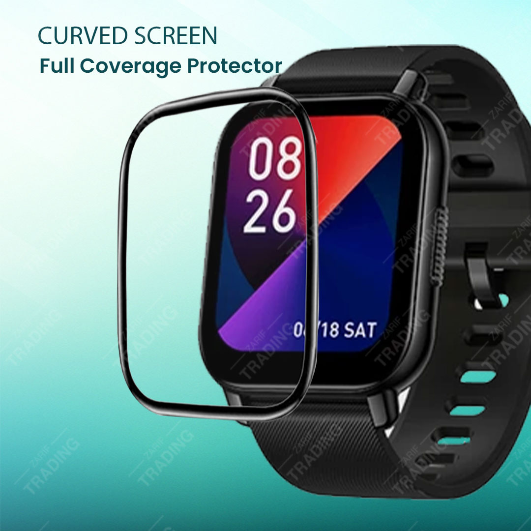 Picture of ZEBLAZE BTALK Smart Watch Full Coverage Plastic Screen Protector (3 Psc Bundle)